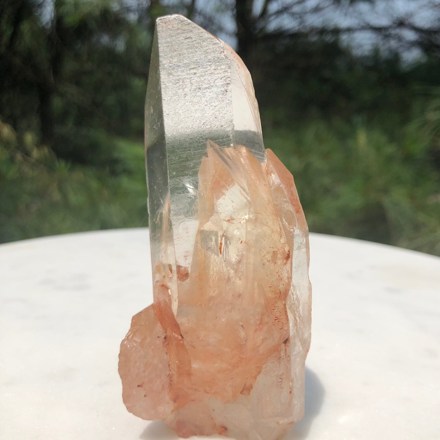 healing quartz crystal point