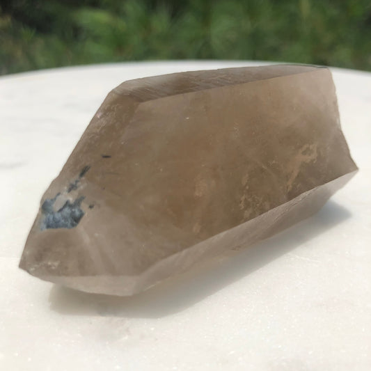 large real crystal of natural citrine