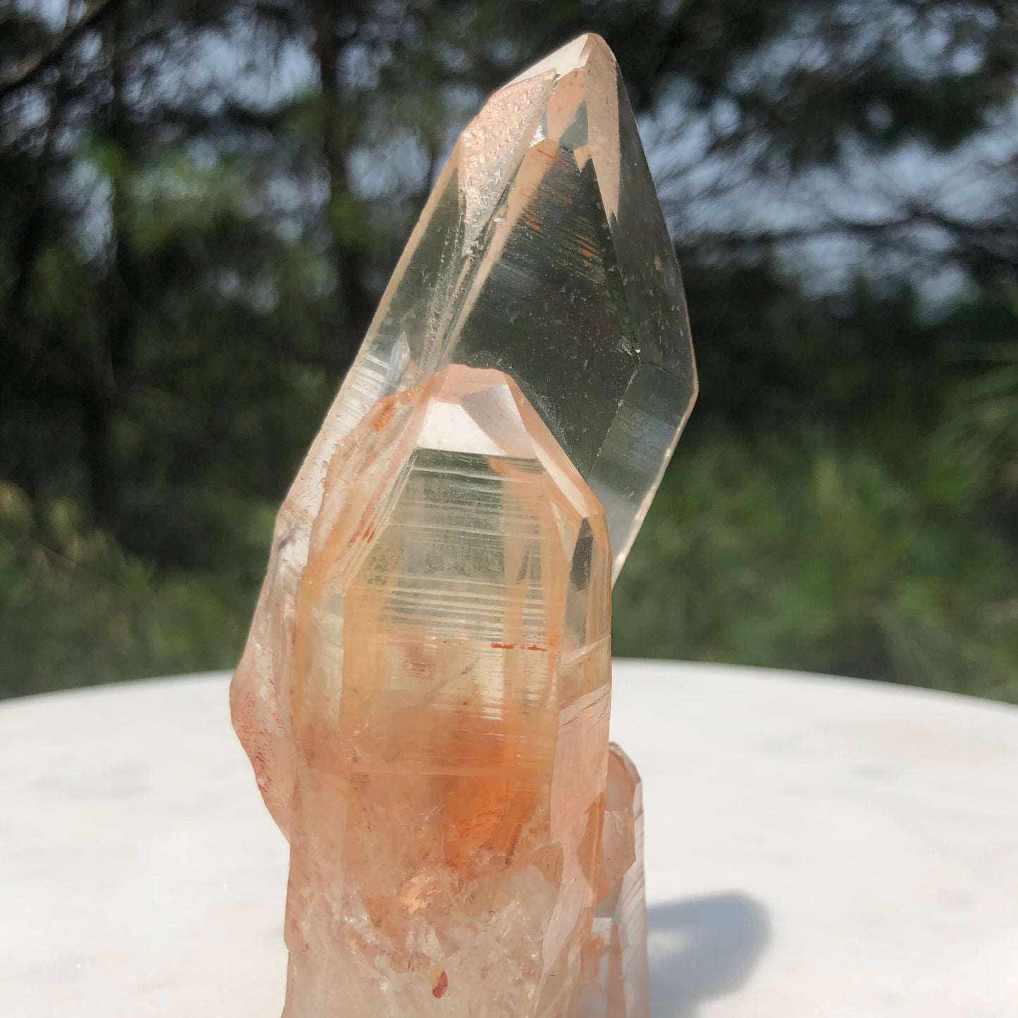 naturally beautiful quartz crystal from Brazil