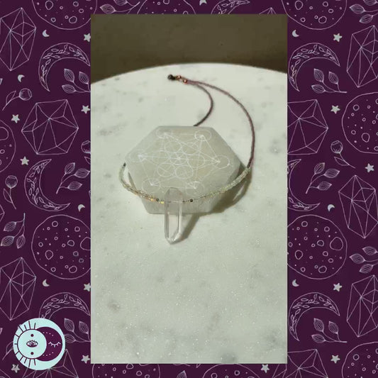 Handmade Opal and Quartz Necklace