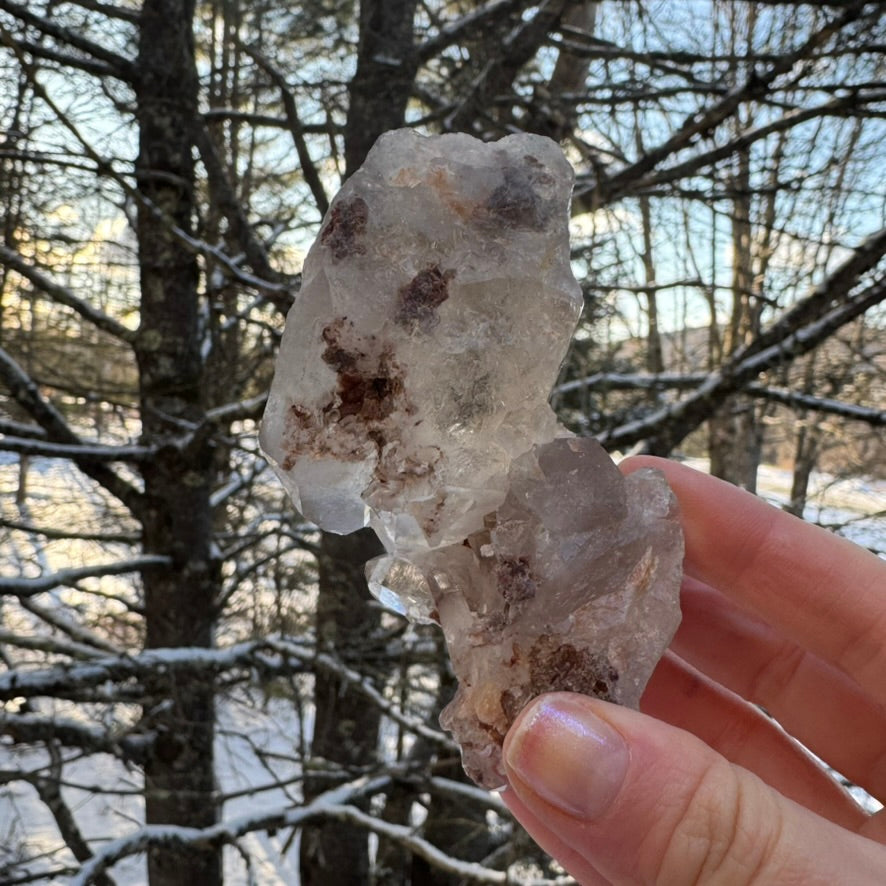 Smoky Lodalite Stunning Cluster Crystal