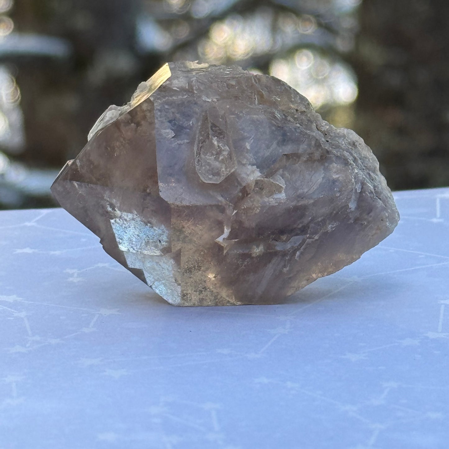 Smoky Lodalite Double Terminated Crystal