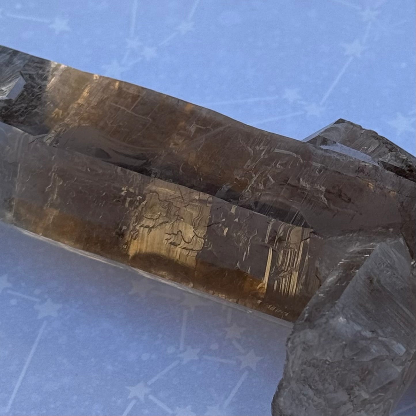 Smoky Lodalite Large Point Wand