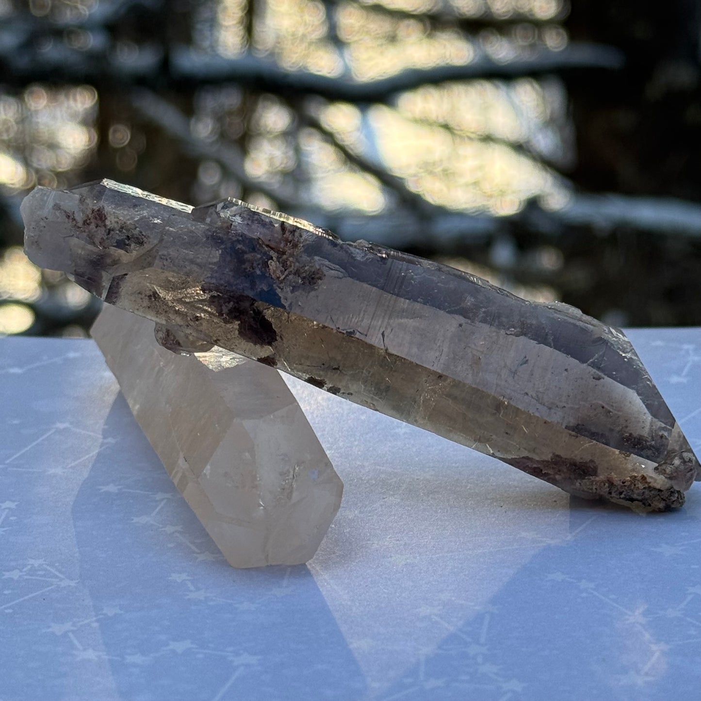 Smoky Lodalite Crystal Point