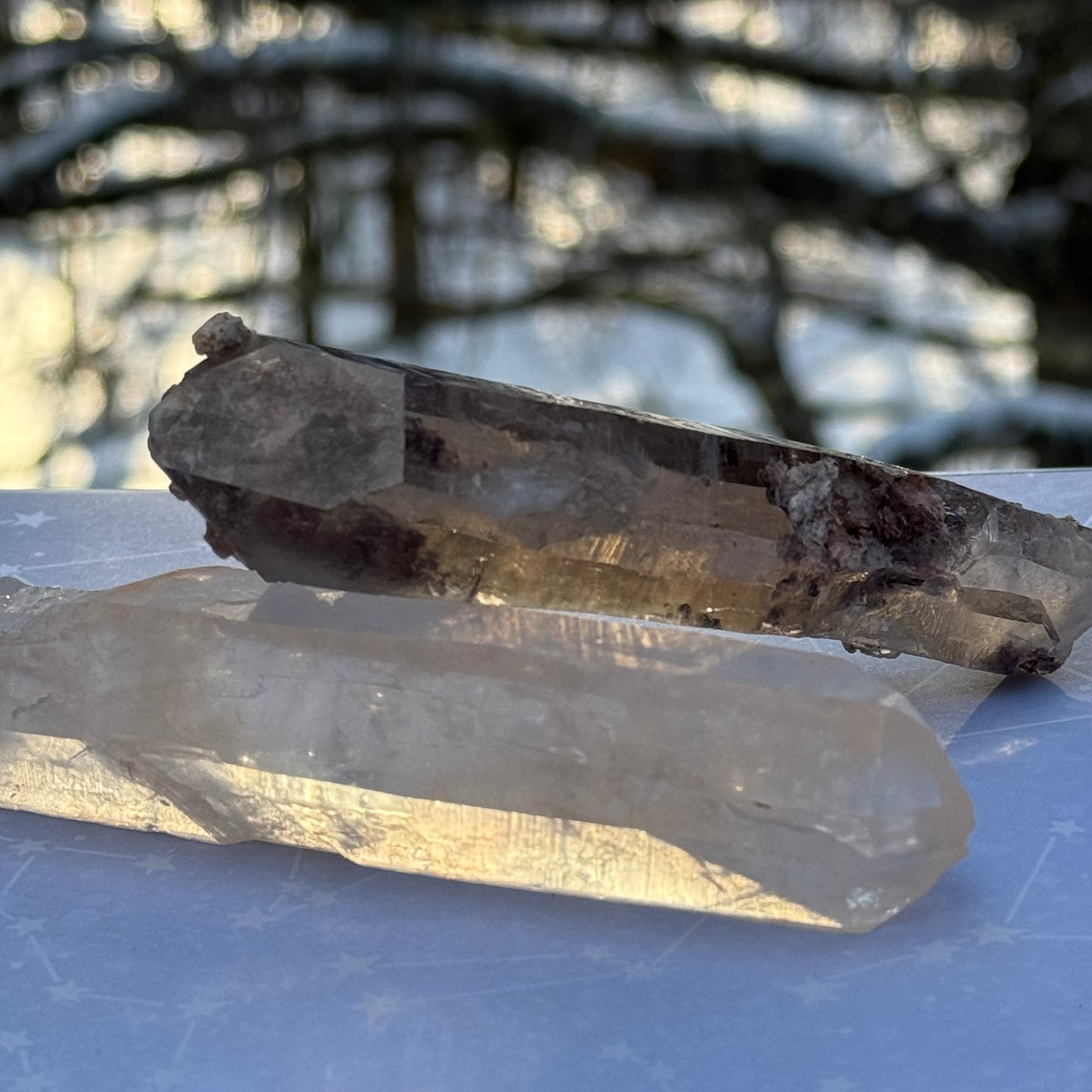 Smoky Lodalite Crystal Point