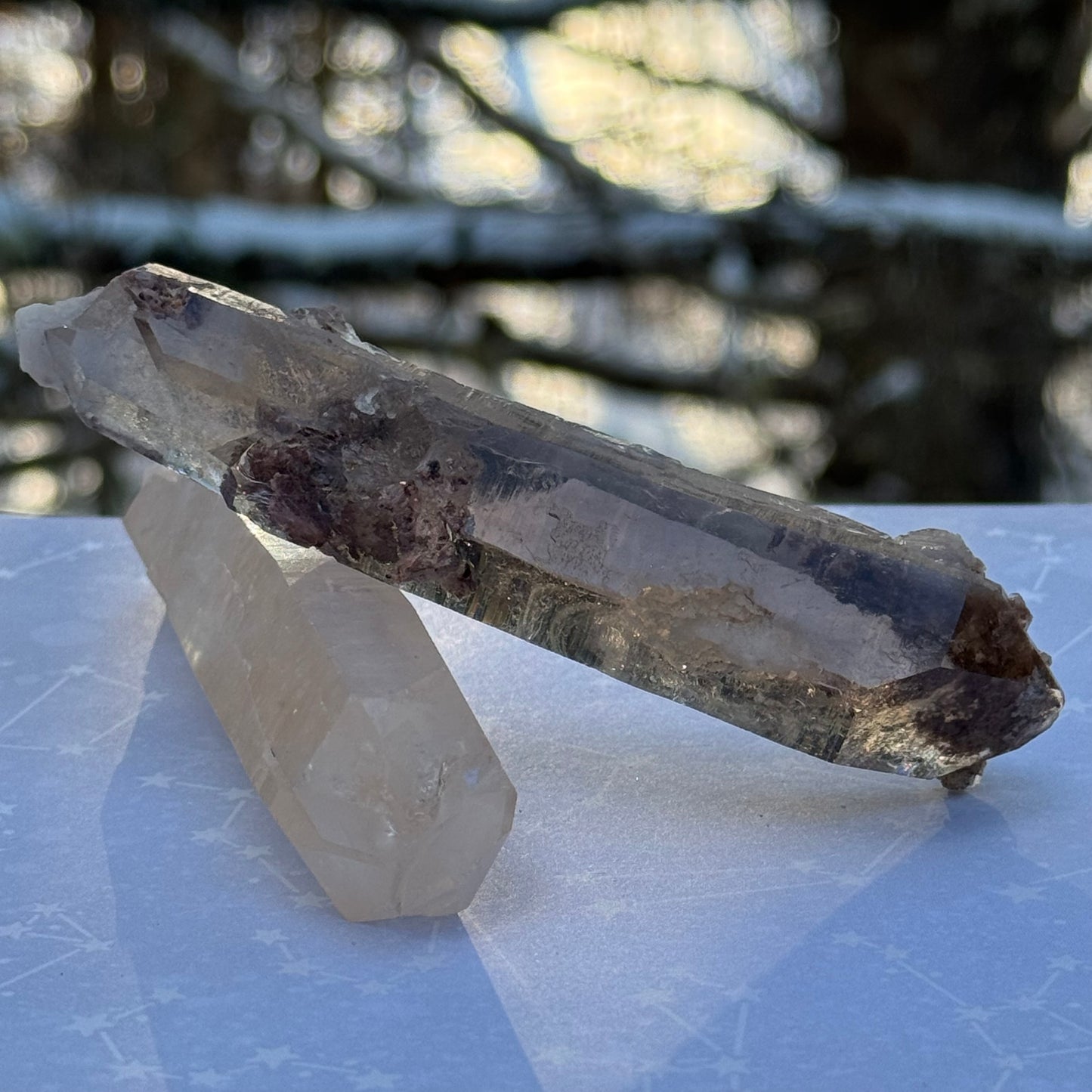 Smoky Lodalite Crystal Point