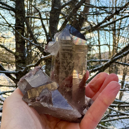 ethically sourced smoky sodalite healing crystal from Brazil 