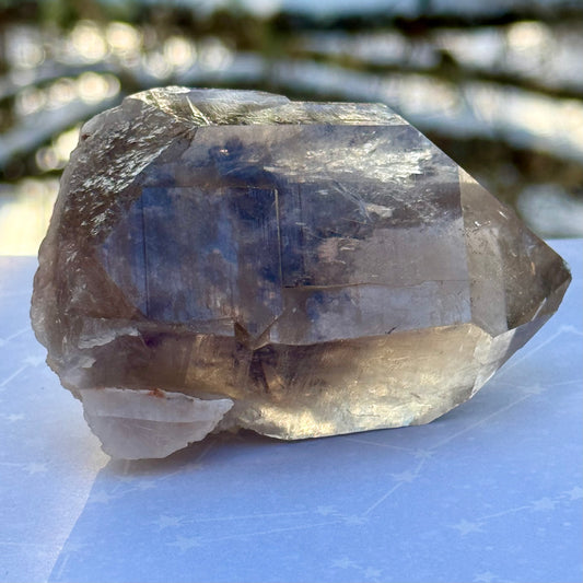 Smoky Lodalite Large Point