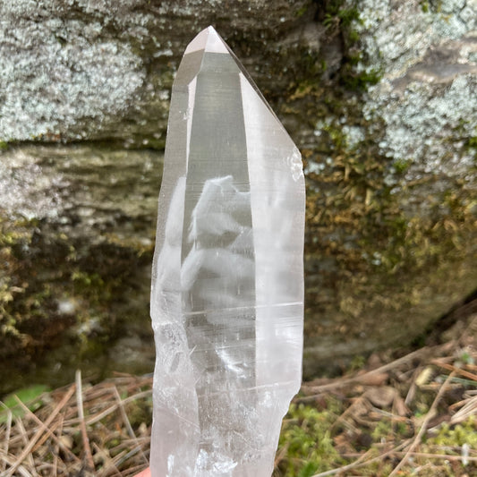 Rhythmic Lemurian Seed Clear Quartz Crystal Point