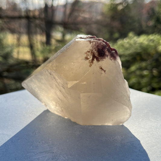 Brazilian Citrine and Lepidolite Specimen