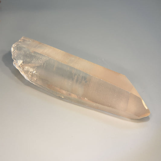 Petite Pink Lemurian Crystal Wand