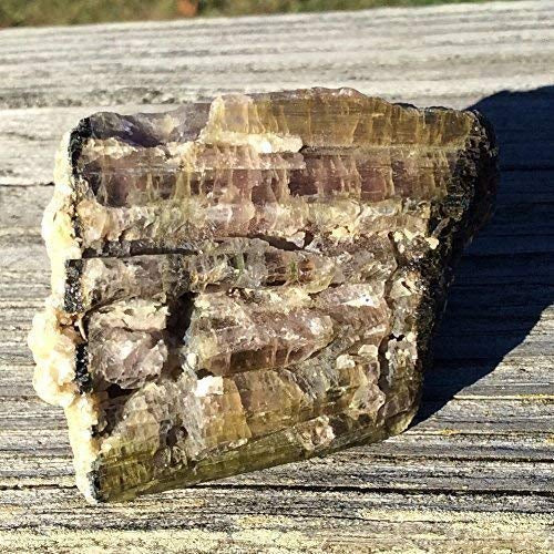 Raw Brazilian Watermelon Tourmaline Crystal