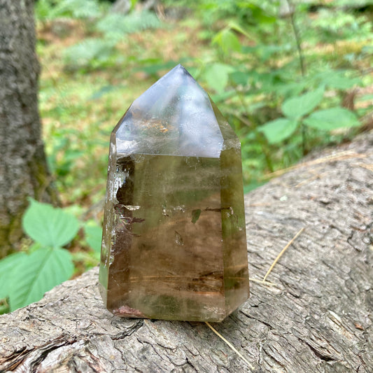 healing smoky quartz point