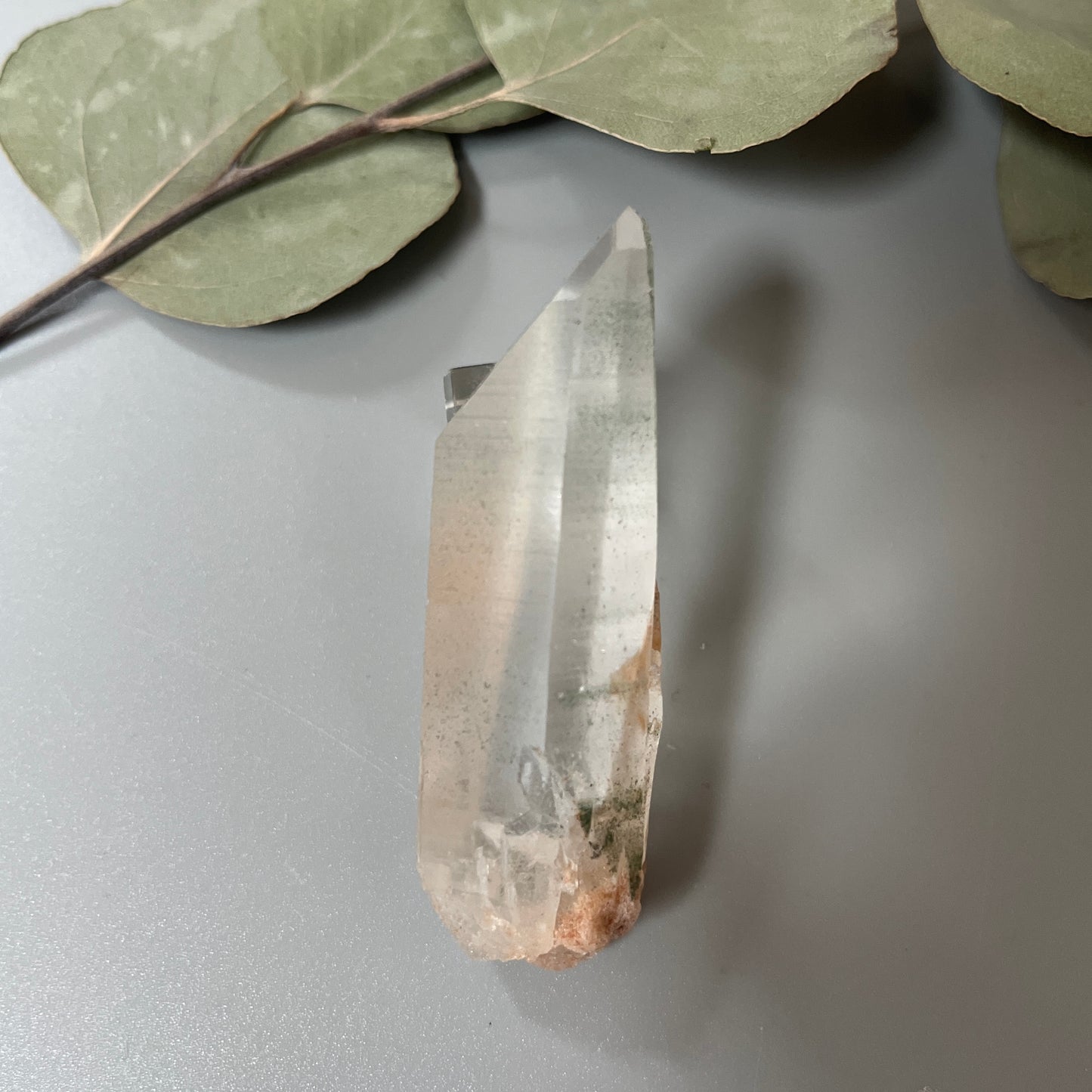 Peaceful Point Lemurian Seed Quartz Crystal