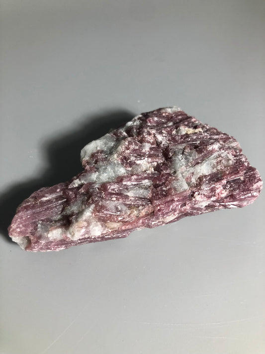 Pink Tourmaline and Albite Crystal