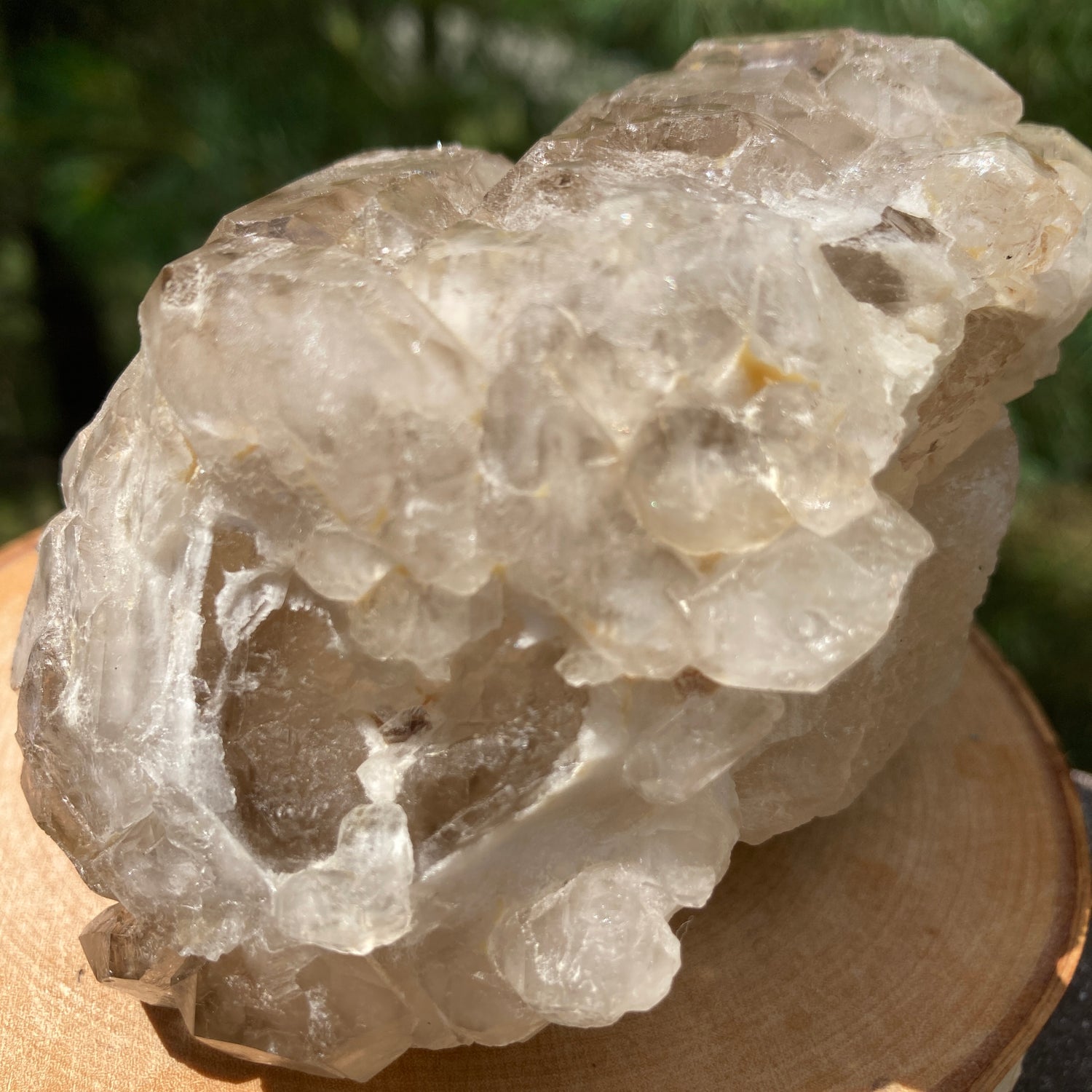 healing smoky quartz crystal