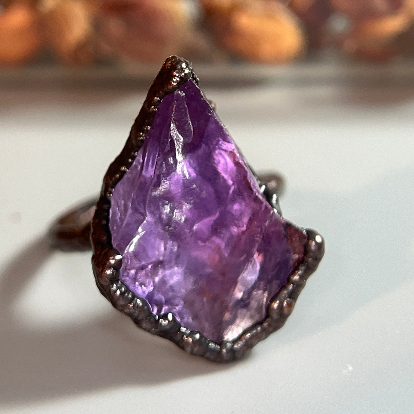 7.5 Amethyst Cocktail Ring