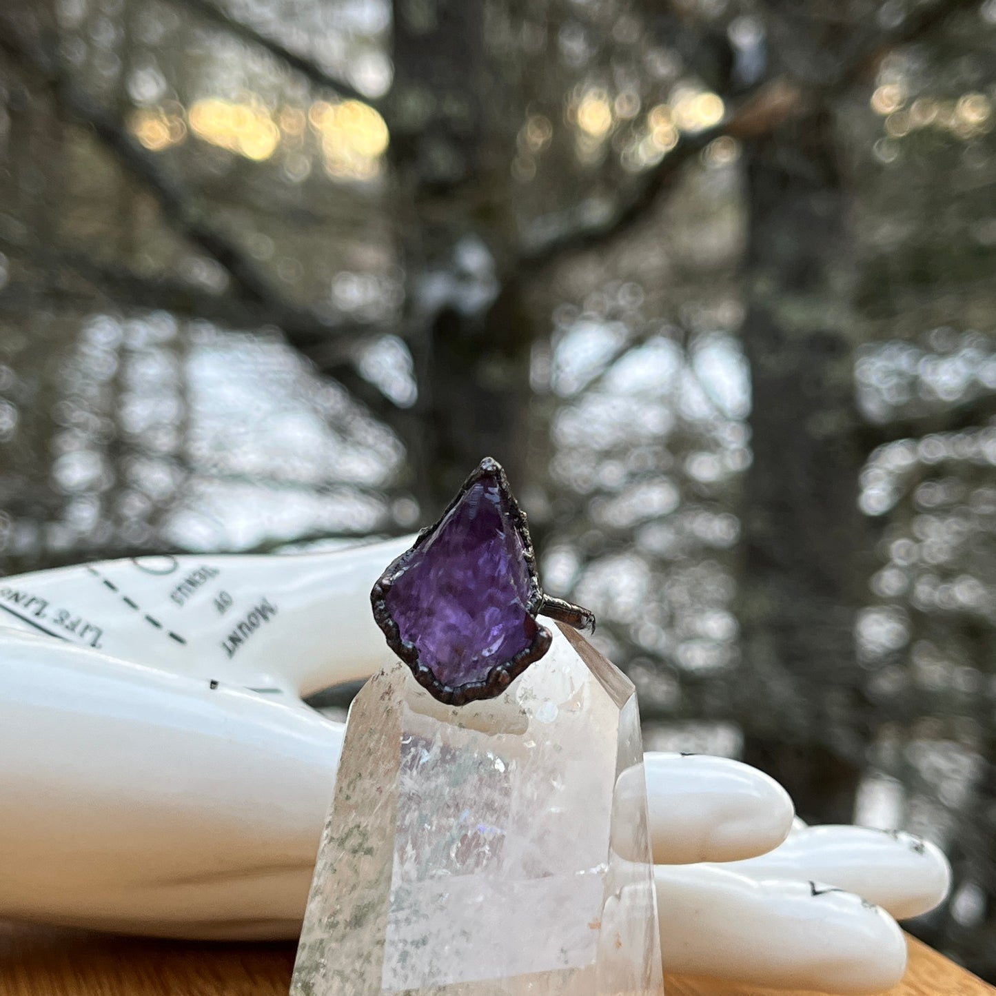 7.5 Amethyst Cocktail Ring