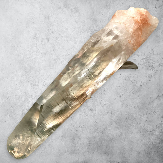 Healing meditation crystal lemurian seed quartz wand