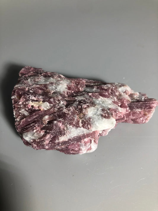 Pink Tourmaline and Albite Crystal