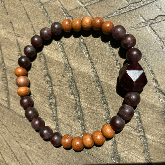 unisex-garnet-crystal-bracelet