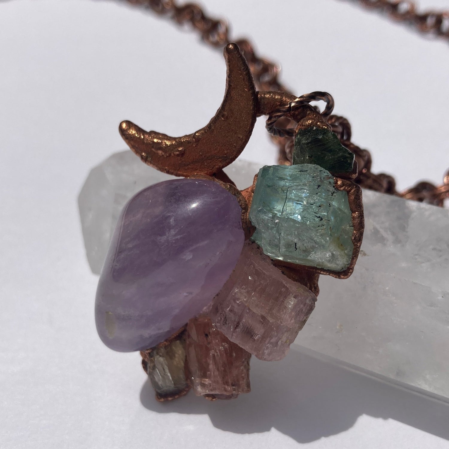 Moon Crystal Necklace