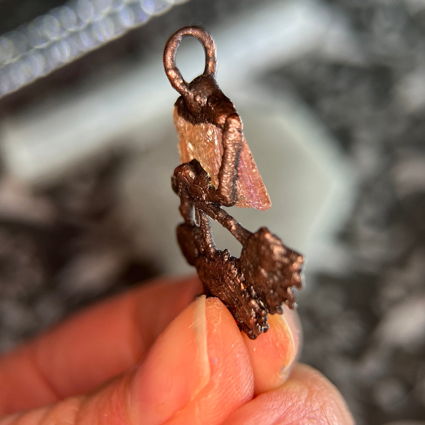 Wildflower Topaz Crystal Necklace