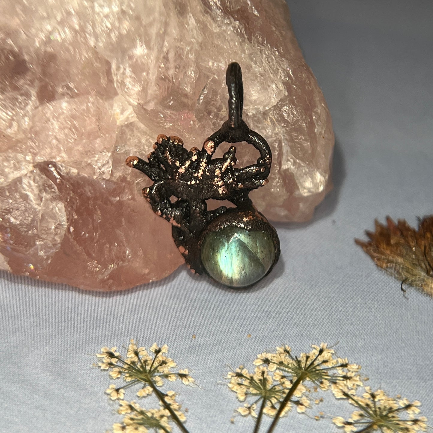 Wildflower Labradorite Necklace