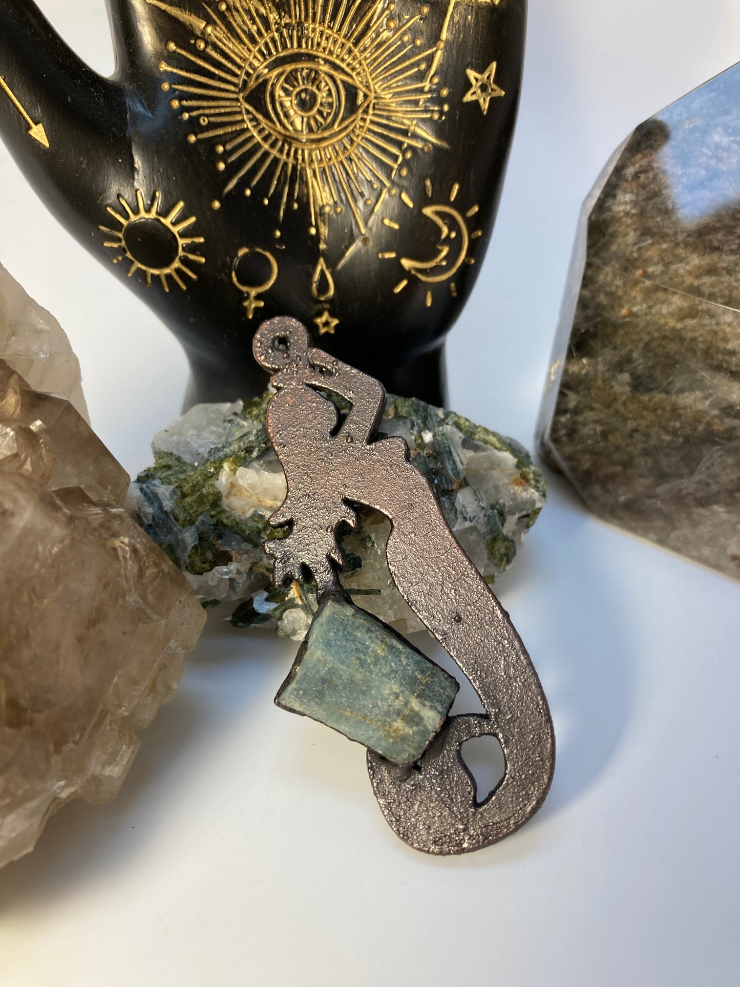 Meaningful Mermaid Crystal Pendant