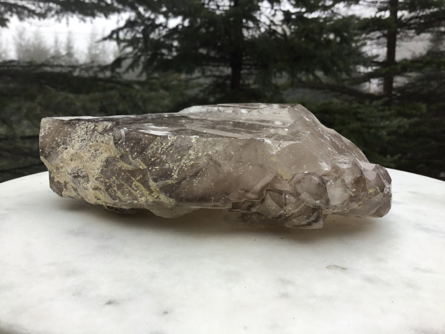 smooth large crystal 