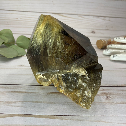 Four Pound Rutilated Smoky Quartz