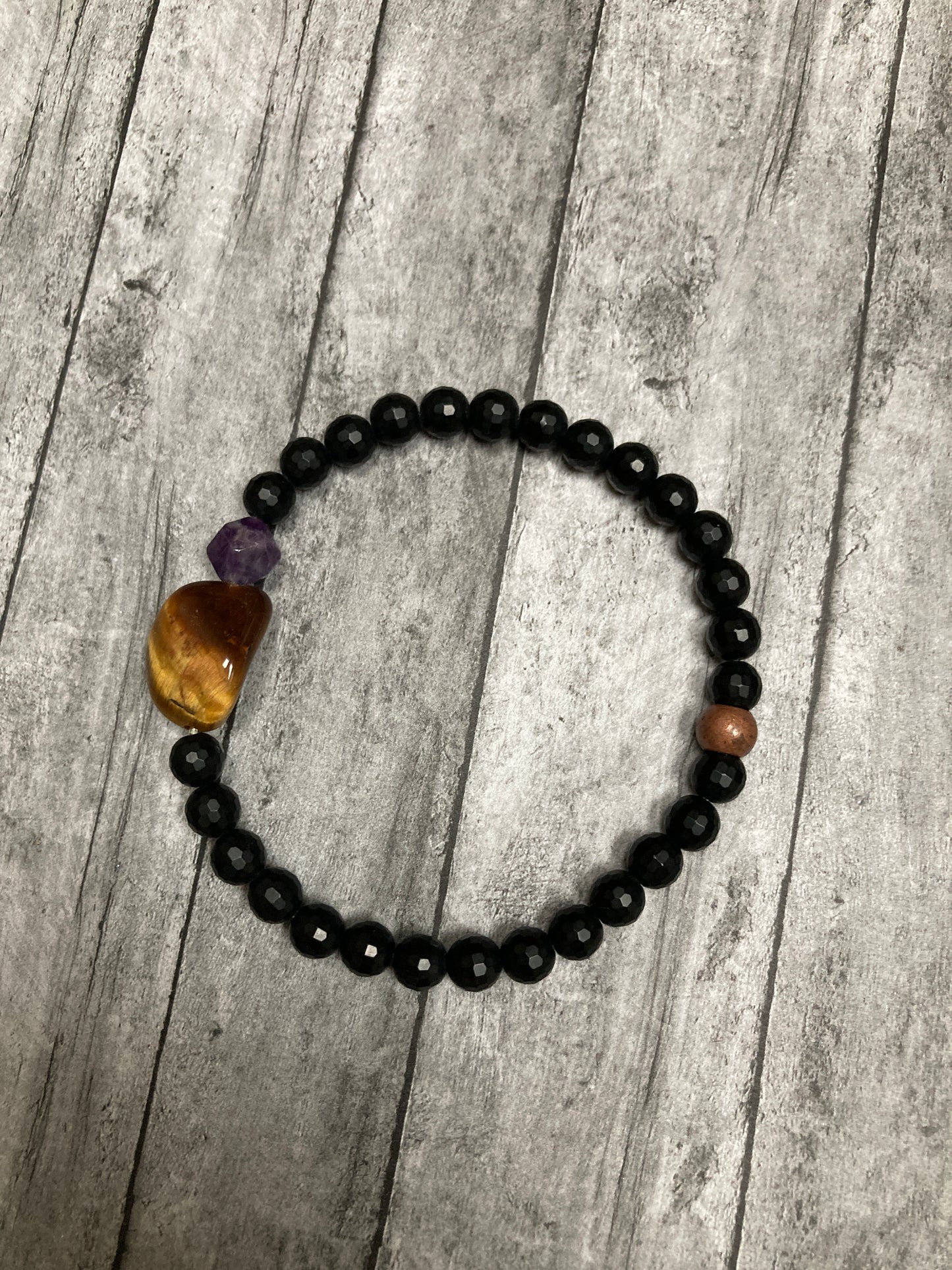 Guys Healing Crystal Bracelet