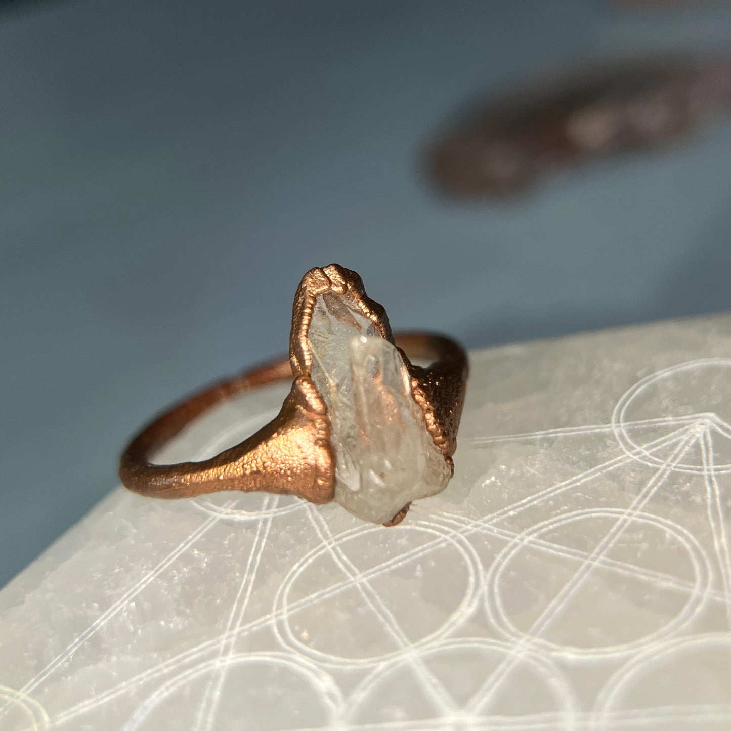 Quartz Crystal Ring
