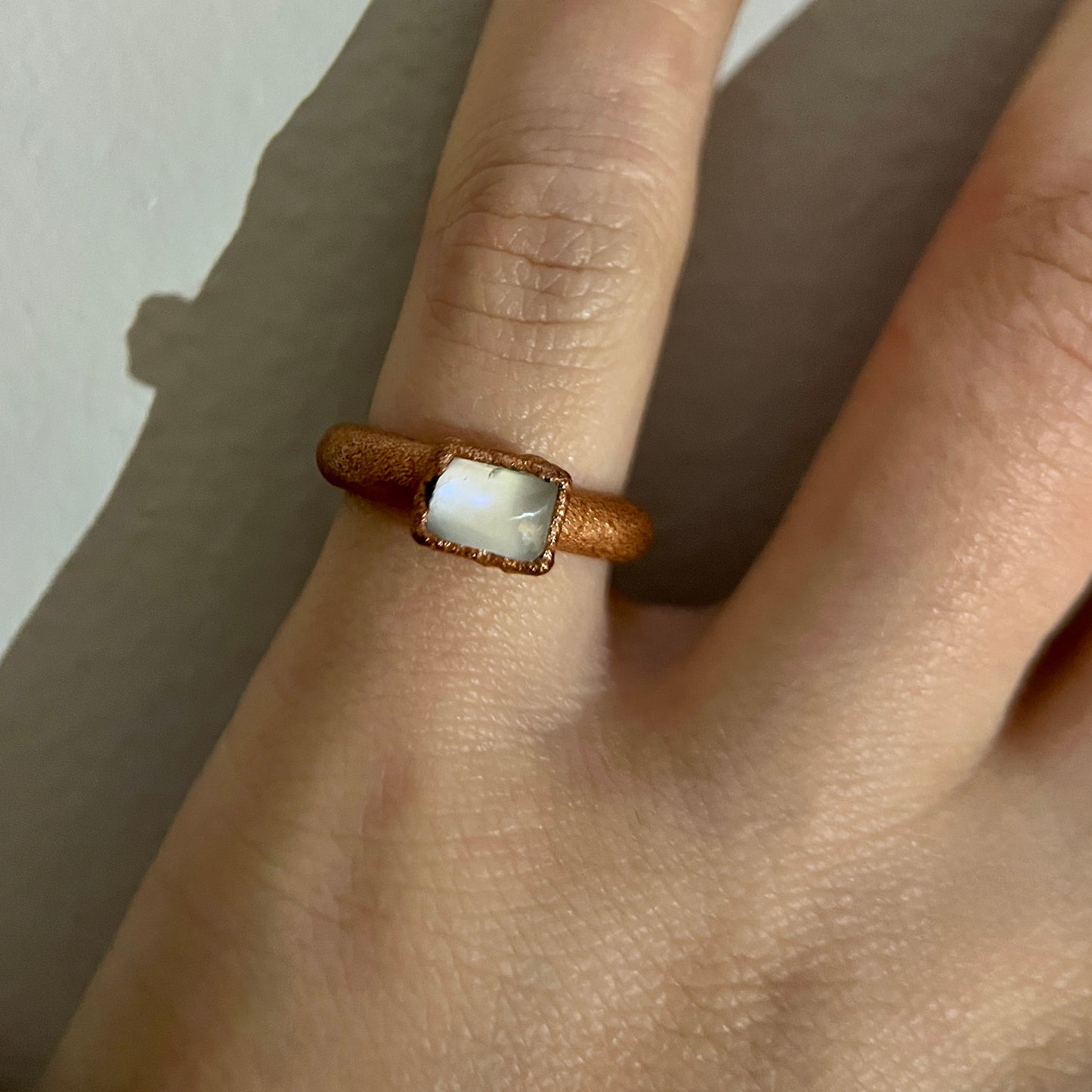 Moonstone Stack Ring
