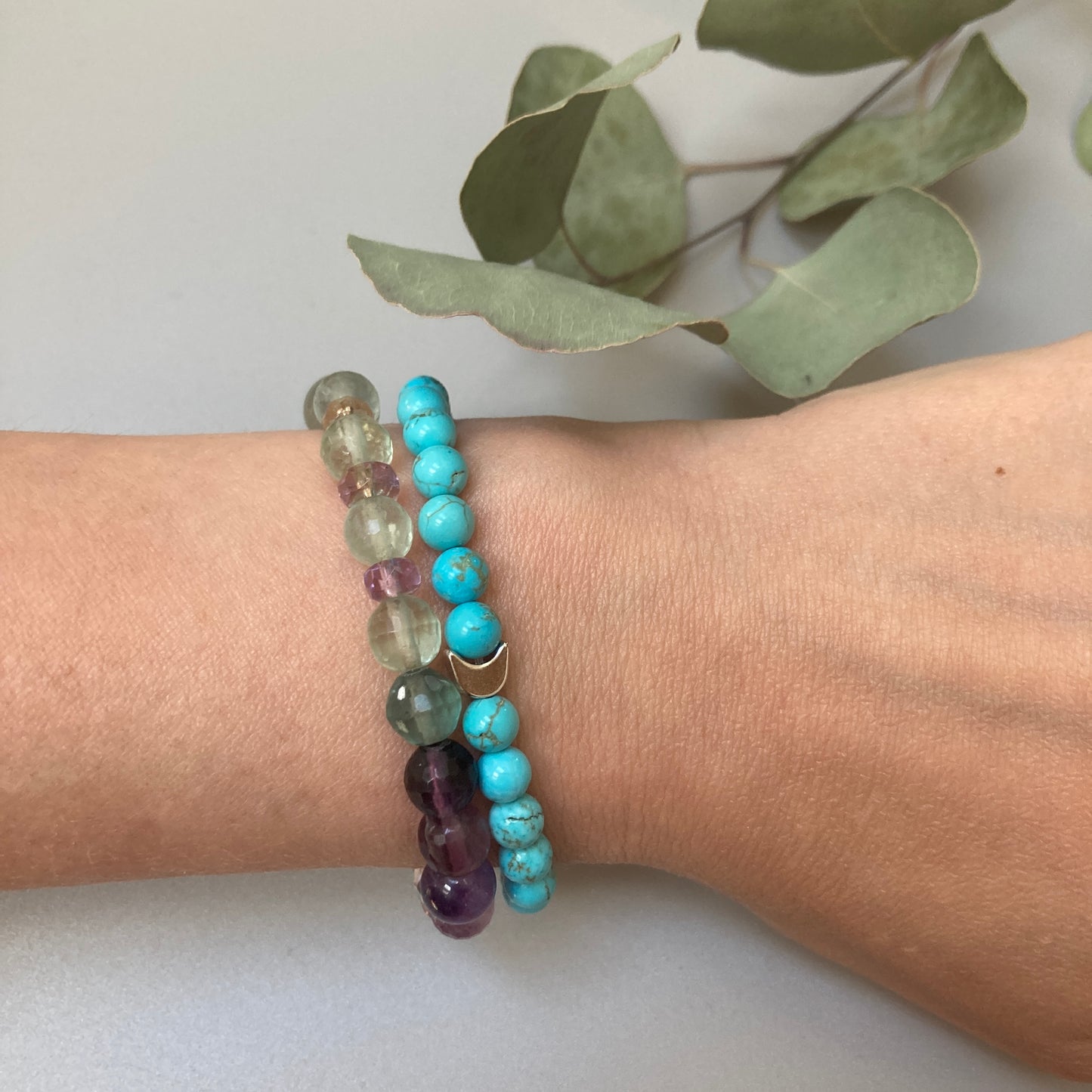 stack your bracelets add to your crytal collection