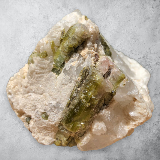 watermelon tourmaline crystal